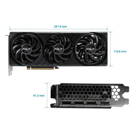 Видеокарта PALIT GeForce RTX 5070 Infinity 3, 12GB GDDR7, 192 bit, 1x HDMI 2.1b, 3x DP 2.1b