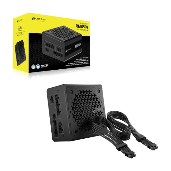 Захранване CORSAIR RMe Series RM850e ThermalProtect, 850 W, ATX 3.1, PCIe 5.1, Cybenetics Platinum