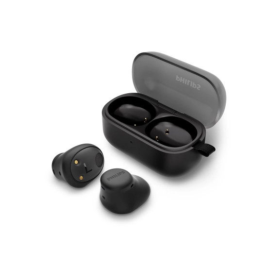 Безжични слушалки PHILIPS 1000 Series, TAT2149WT/00, Черни