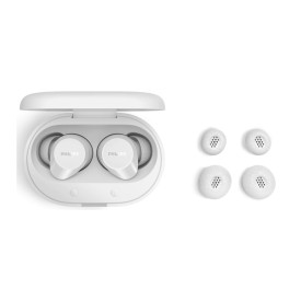 Безжични слушалки Philips, Bluetooth, IPX4, White