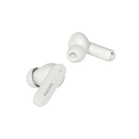 Безжични слушалки Philips, Bluetooth, IPX4, White