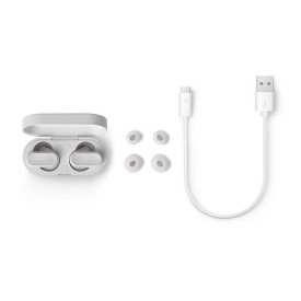 Безжични слушалки PHILIPS True Wireless Earbuds, IPX4, TAT3509WT/00