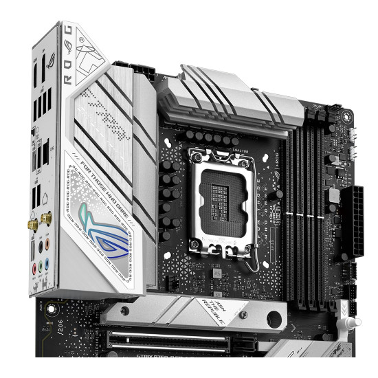 Дънна платка ASUS ROG STRIX B760-A GAMING, WIFI, LGA 1700, DDR5, ATX, 4xSATA, 1x PCIe 5.0 x16, 3xM.2