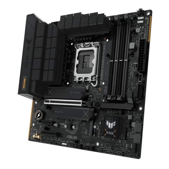 Дънна платка ASUS TUF GAMING B760M-PLUS WIFI II, LGA1700, B760, USB 20G, WiFi 6E, 90MB1HE0-M0EAY0
