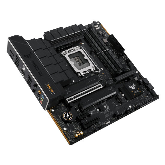Дънна платка ASUS TUF GAMING B760M-PLUS WIFI II, LGA1700, B760, USB 20G, WiFi 6E, 90MB1HE0-M0EAY0