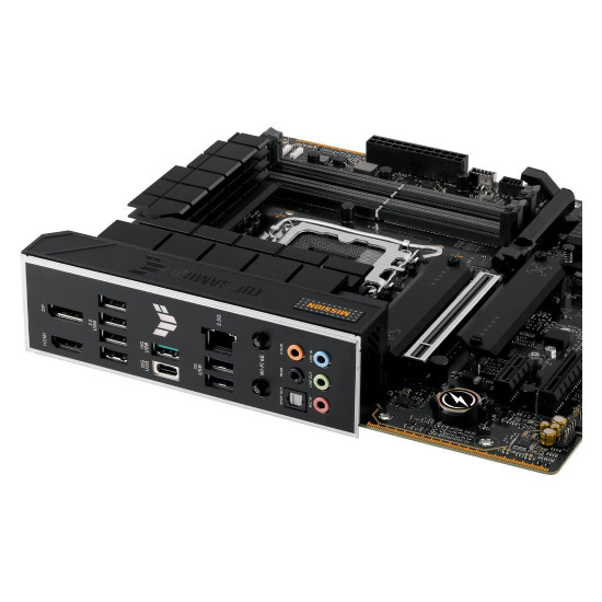 Дънна платка ASUS TUF GAMING B760M-PLUS WIFI II, LGA1700, B760, USB 20G, WiFi 6E, 90MB1HE0-M0EAY0