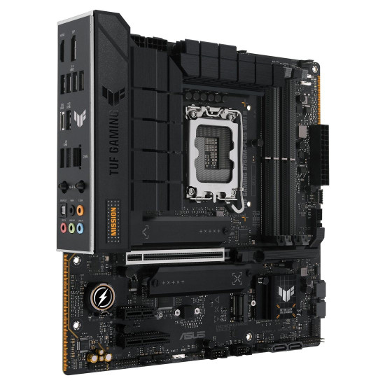 Дънна платка ASUS TUF GAMING B760M-PLUS WIFI II, LGA1700, B760, USB 20G, WiFi 6E, 90MB1HE0-M0EAY0
