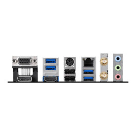 Дънна платка MSI PRO B550M-P WIFI6E, mATX, AM4, 4 x DDR4, 1 x PCIe 4.0 x16, 2 x M.2, DisplayPort, VGA, 1G LAN, Wi-Fi 6E, 7.1-канално аудио