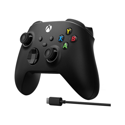 Безжичен контролер MICROSOFT Xbox, EP2-31141, PC, USB-C, Black