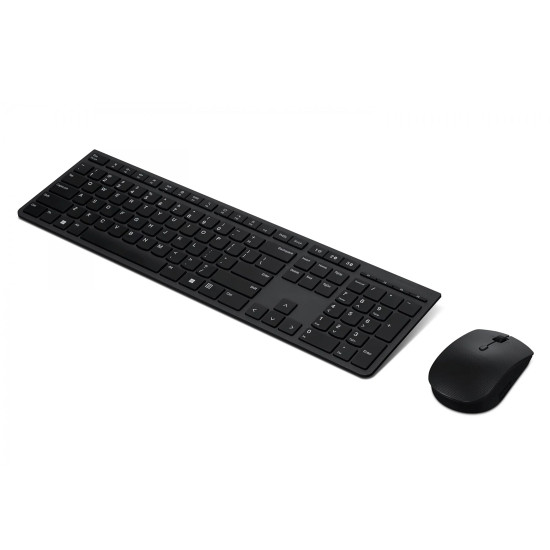 Комплект клавиатура и мишка LENOVO Professional Wireless Rechargeable Keyboard and Mouse Combo US, 4X31K03931