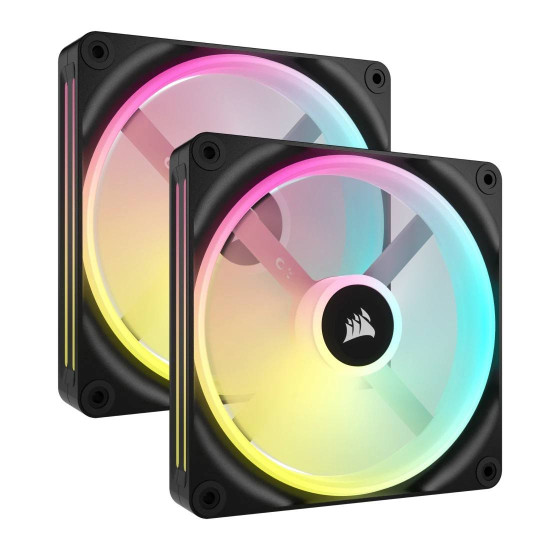 Комплект вентилатори CORSAIR iCUE LINK QX140 RGB, 140mm