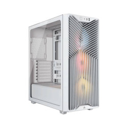 Кутия за компютър Corsair 3200D RS ARGB, Mid-Tower, Performance, White