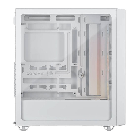 Кутия за компютър Corsair 3200D RS ARGB, Mid-Tower, Performance, White