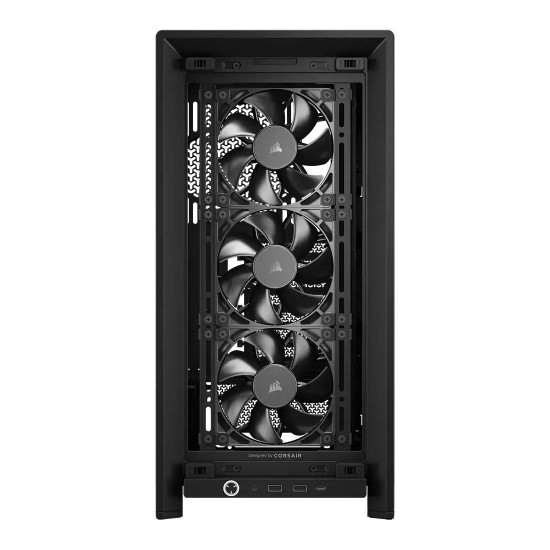 Кутия за компютър Corsair FRAME 4000D RS, Mid-Tower, Black