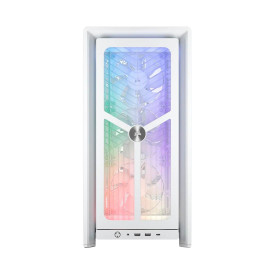 Кутия за компютър Corsair FRAME 4000X RS, Mid-Tower, White