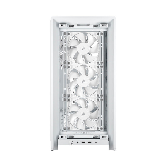 Кутия за компютър Corsair FRAME 4000X RS, Mid-Tower, White