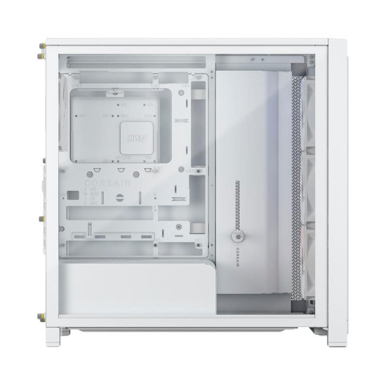 Кутия за компютър Corsair FRAME 4000X RS, Mid-Tower, White