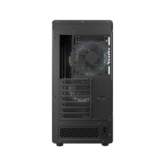 Кутия за компютър COUGAR DUOAIR RGB, Mid Tower, Black