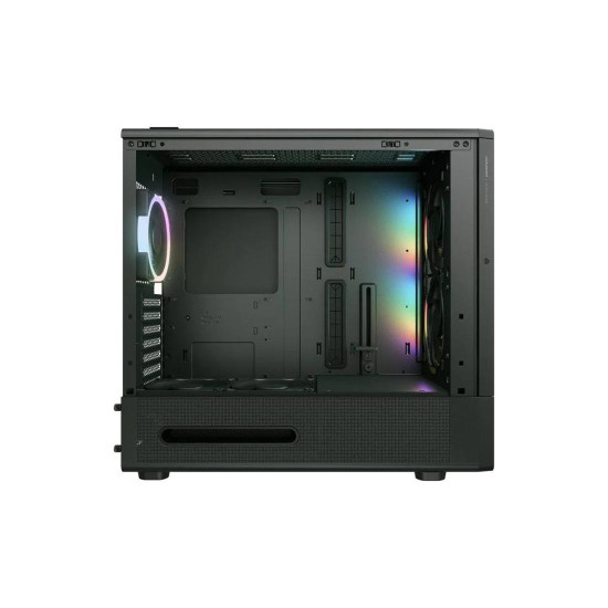 Кутия за компютър COUGAR DUOAIR RGB, Mid Tower, Black