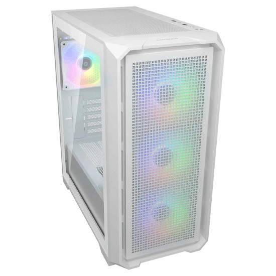 Кутия за компютър COUGAR MX600 Mini V2 RGB, Mini Tower, White