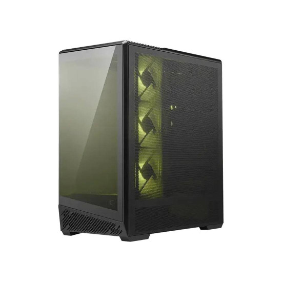 Кутия за компютър MSI MAG PANO 130R PZ, Mid Tower, 2 x USB 3.2, 1 x USB Type-C 20 Gbps, 1 x Audio/Mic, Black