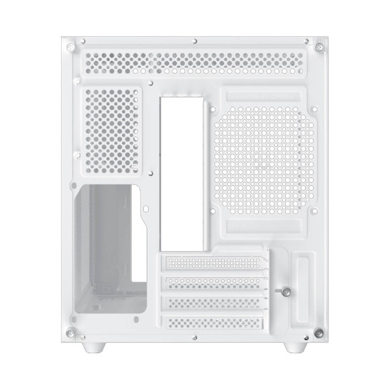 Кутия за компютър XIGMATEK Aqua M Lite Arctic, WH, MATX, U3x1 & U2x1, 2PCS TG, 4PCS G22A Arctic Reverse & 1PC G22A Arctic, ARGB Remote Control Box