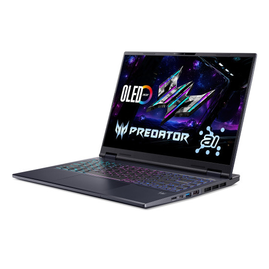 Лаптоп ACER Predator PHN14-71-789G, Intel Core Ultra 7 255H, 14.5 инча WQXGA, 16GB RAM, 1TB SSD, RTX 5060, Windows 11 Home