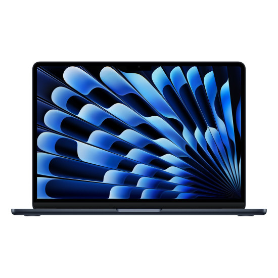 Лаптоп Apple MacBook Air 13 2025, Midnight, 13.6 инча, 2560 x 1664, Apple M4, GPU Apple M4, 16GB, 256GB SSD