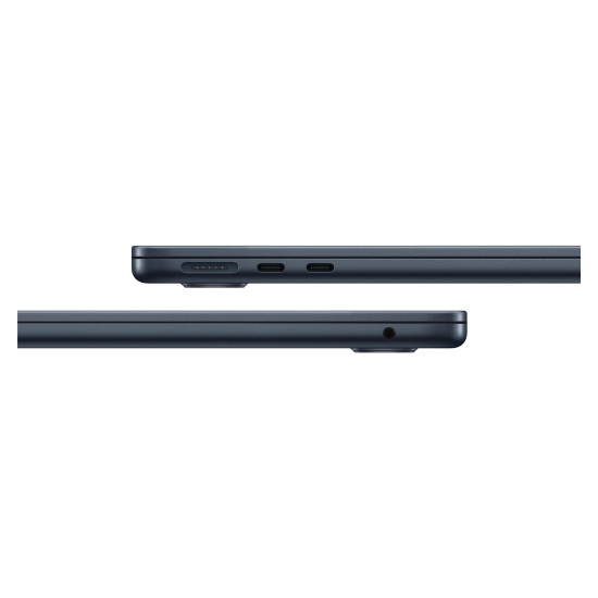 Лаптоп Apple MacBook Air 13 2025, Midnight, 13.6 инча, 2560 x 1664, Apple M4, GPU Apple M4, 16GB, 256GB SSD