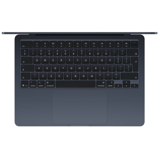 Лаптоп Apple MacBook Air 13 2025, Midnight, 13.6 инча, 2560 x 1664, Apple M4, GPU Apple M4, 16GB, 256GB SSD