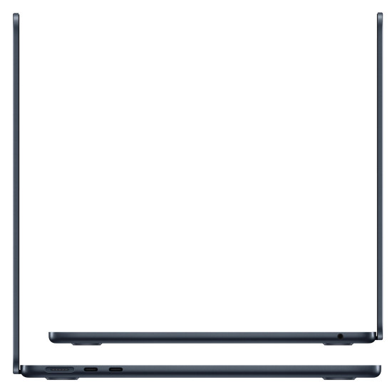 Лаптоп Apple MacBook Air 13 2025, Midnight, 13.6 инча, 2560 x 1664, Apple M4, GPU Apple M4, 16GB, 256GB SSD