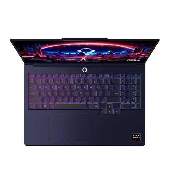 Лаптоп Lenovo Legion 7, AMD Ryzen AI 9 HX 470, 32 GB DDR5 RAM, 1 TB PCIe SSD, Windows 11 Home, Nebula
