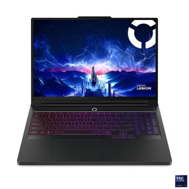 Лаптоп Lenovo Legion Pro 7, Intel Core Ultra 9 275HX, 16 инча WQXGA OLED 500N 240Hz HDR, 64GB DDR5, 1TB SSD, RTX 5090 24GB, Eclipse Black
