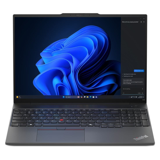 Лаптоп LENOVO ThinkPad E16 G2 T, Intel Core Ultra 7 155H, 16 инча, 1920x1200, 16GB RAM, 512GB SSD