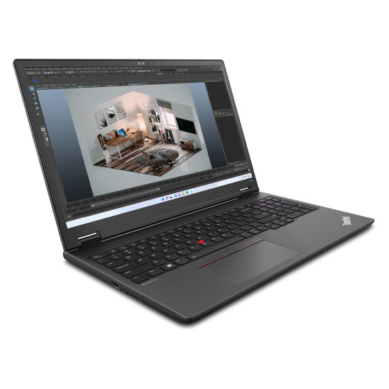 Лаптоп Lenovo ThinkPad P16v G2, Intel Core Ultra i7 155H, 16 инча WQUXGA, 32GB, 1TB SSD, RTX 1000 6GB, Windows 11 Pro