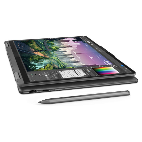 Лаптоп LENOVO YOGA 7 2-in-1, AMD Ryzen 7 8840HS, 14 инча WUXGA, тъчскрийн, 16GB DDR5x, 1TB SSD, Windows 11 Home + Стилус