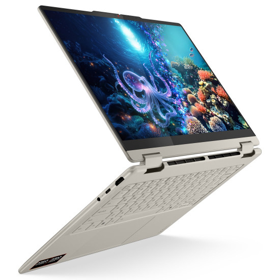 Лаптоп LENOVO Yoga 7 2-in-1 AMD Ryzen AI 7 350, 14-инча, 2.8K OLED, 120Hz Touch, 32GB DDR5, 1TB SSD, Windows 11 Home