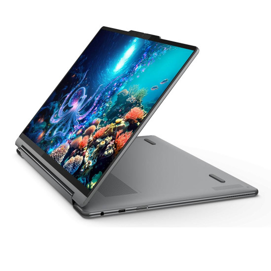 Лаптоп LENOVO Yoga 9 2-in-1, Intel Core Ultra 7 258V, 14 инча, 2.8K OLED, 120Hz, Touch, 32GB DDR5, 1TB SSD, Windows 11 Home