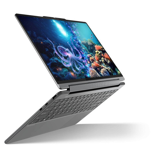Лаптоп LENOVO Yoga 9 2-in-1, Intel Core Ultra 7 258V, 14 инча, 2.8K OLED, 120Hz, Touch, 32GB DDR5, 1TB SSD, Windows 11 Home