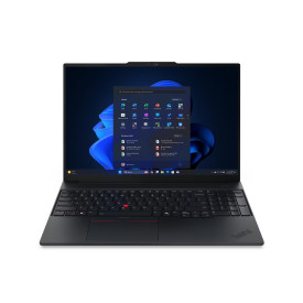 Лаптоп ThinkPad E16 Gen 3, 16 инча WUXGA IPS, Intel Core 7 240H, 16GB DDR5-5600, 512GB SSD PCIe 4.0x4 NVMe Opal 2.0, Intel Graphics, 64Wh батерия, Windows 11 Pro, Black