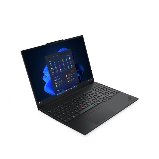 Лаптоп ThinkPad E16 Gen 3, 16 инча WUXGA IPS, Intel Core 7 240H, 16GB DDR5-5600, 512GB SSD PCIe 4.0x4 NVMe Opal 2.0, Intel Graphics, 64Wh батерия, Windows 11 Pro, Black