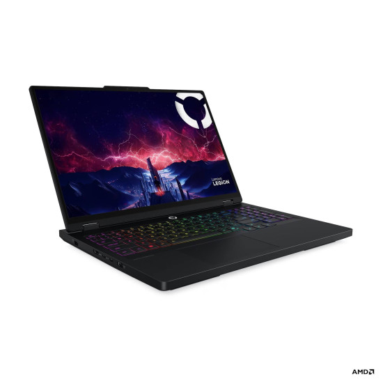 Лаптоп LENOVO Legion Pro 5, AMD Ryzen 7 8745HX, 16 инча WQXGA OLED, 500 нита, 165Hz, HDR, RTX 5060 8GB, 32GB DDR5 RAM, 1TB SSD, Eclipse Black