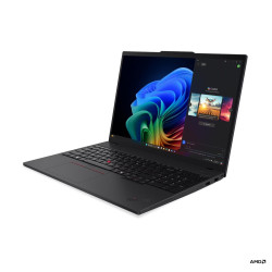 Лаптоп LENOVO ThinkPad T16 G4, AMD Ryzen AI 5 PRO 340, 16 инча WUXGA, 32GB DDR5 RAM, 512GB SSD, Black, Windows 11 Pro
