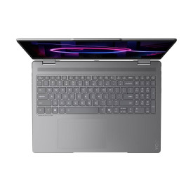 Лаптоп LENOVO Yoga 7 2-in-1, Intel Core Ultra 7 355, 16 инча 2.8K OLED, тъчскрийн, 500 нита, 32GB DDR5 RAM, 1TB SSD, Luna Grey, Windows 11 Home + Pen