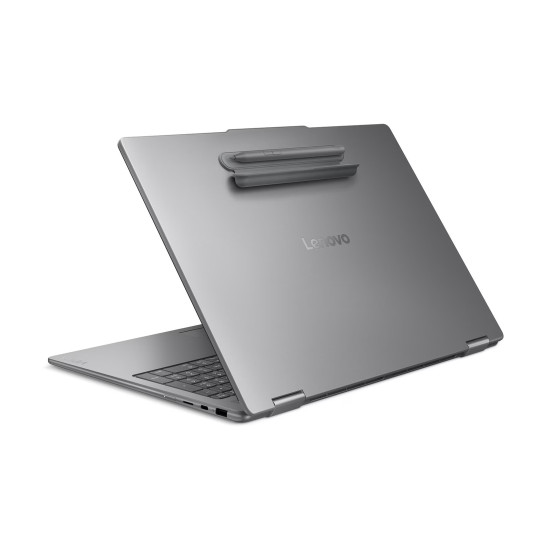 Лаптоп LENOVO Yoga 7 2-in-1, Intel Core Ultra 7 355, 16 инча 2.8K OLED, тъчскрийн, 500 нита, 32GB DDR5 RAM, 1TB SSD, Luna Grey, Windows 11 Home + Pen