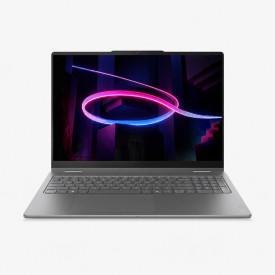 Лаптоп LENOVO Yoga 7 2-in-1, Intel Core Ultra 7 355, 16 инча WUXGA OLED, тъчскрийн, 24GB DDR5 RAM, 1TB SSD, Luna Grey, Windows 11 Home + Pen