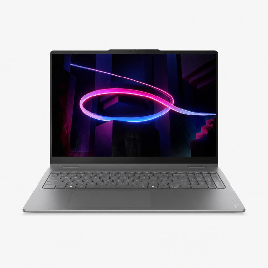 Лаптоп LENOVO Yoga 7 2-in-1, Intel Core Ultra 7 355, 16 инча WUXGA OLED, тъчскрийн, 24GB DDR5 RAM, 1TB SSD, Luna Grey, Windows 11 Home + Pen