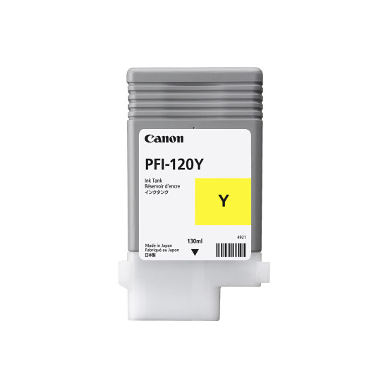 Мастило Canon PFI-120 Y, 130 ml, Yellow