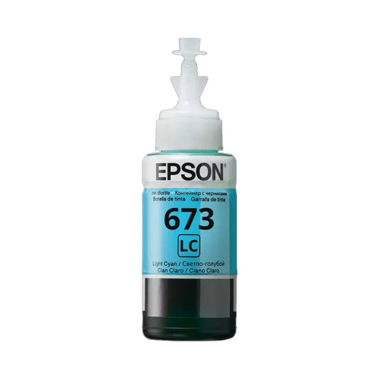 Мастило EPSON T6735, Light Cyan, 70 мл