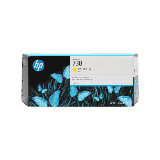 Мастило HP 738, 676M8A, Yellow
